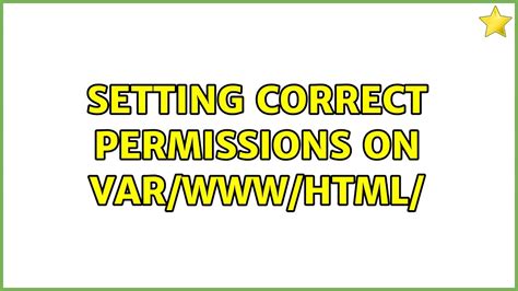 var www html permissions|ubuntu var html.com.